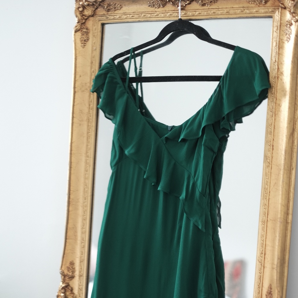 NWT Reformation - Adora Dress, Spruce